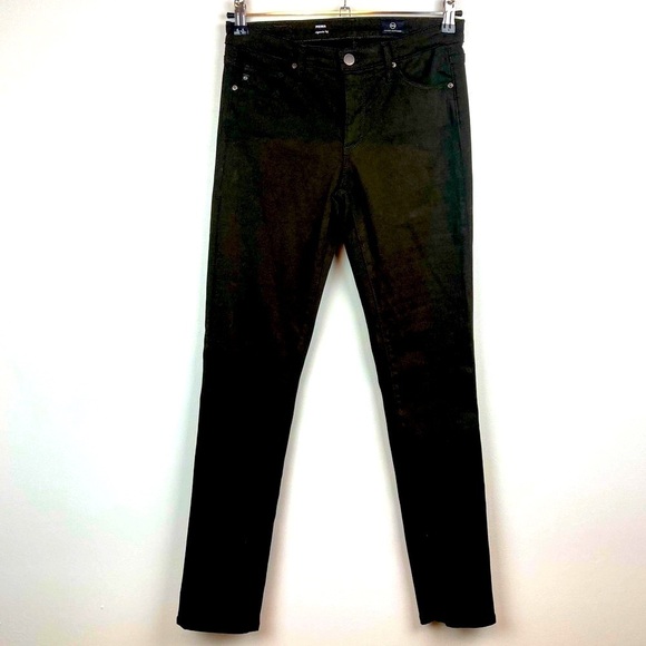 AG Adriano Goldschmied Brown The Prima Cigarette Leg Skinny Jeans - Picture 5 of 12